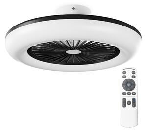 Noaton 11055B Callisto, černá, stropní ventilátor se světlem