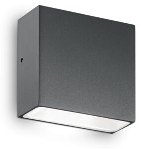 Exteriérové ​​nástěnné svítidlo Ideal lux 113753 TETRIS-1 AP1 antracit 1xG9 15W antracit IP44