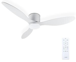 Noaton 11132WW Fornax, bílá, stropní ventilátor se světlem