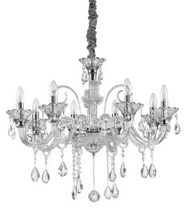 Závěsné svítidlo / Luster Ideal lux 114187 Colossi SP8 trasparente 8xE14 40W