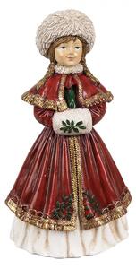 Figurka holčičky v šatech se štuclíkem – 9x7x17 cm