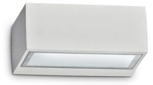 Exteriérové ​​nástěnné svítidlo Ideal lux 115351 TWIN AP1 BIANCO 1xG9 28W IP44