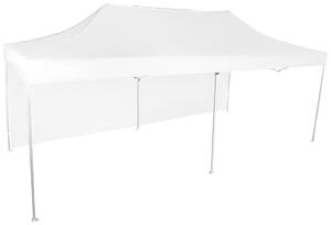 Střešní plachta pro nůžkový stan 3x6m barva Bílá