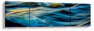Obraz - Vlny (170x50 cm)
