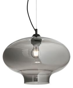 Závěsné svítidlo Ideal lux 120904 BISTRO SP1 ROUND FUME 1xE27 60W černá