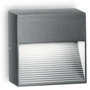 Exteriérové ​​nástěnné svítidlo Ideal lux 122045 DOWN AP1 antracit 1xG9 28W IP44
