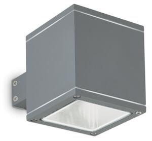 Exteriérové ​​nástěnné svítidlo Ideal lux 121963 SNIF SQUARE AP1 antracit 1xG9 40W IP44