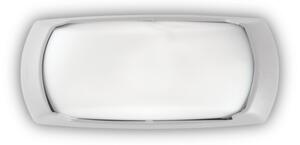 Exteriérové ​​nástěnné svítidlo Ideal lux 123776 France-2 AP1 BIANCO 1xE27 23W IP66