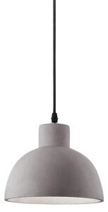 Závěsné svítidlo Ideal lux 129082 OIL-5 SP1 cementu 1xE27 15W černá