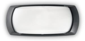 Exteriérové ​​nástěnné svítidlo Ideal lux 123783 France-2 AP1 NERO 1xE27 23W IP66