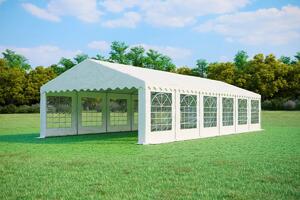 Párty stan 5x12 m STANDARD - ohnivzdorný barva Bílá