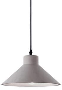 Závěsné svítidlo Ideal lux 129099 OIL-6 SP1 cementu 1xE27 15W černá