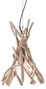 Závěsné svítidlo Ideal lux 129600 DRIFTWOOD SP1 1xE27 60W dřevo