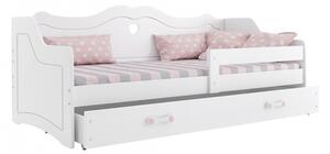 Dětská postel s úložným prostorem a matrací 80x160 LARISA