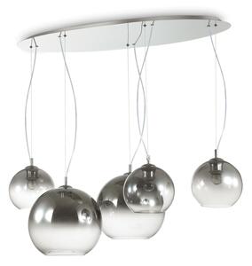Závěsné svítidlo Ideal lux 138305 DISCOVERY FADE SP5 5xE27 60W chrom