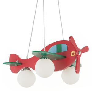 Závěsné svítidlo Ideal lux 136318 AVION-2 SP3 3xE14 40W žlutá / modrá