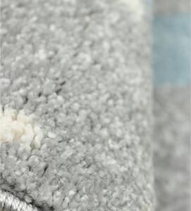 Dětský kusový koberec Pont šedý 100x150cm