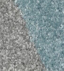 Dětský kusový koberec Srdíčka šedý 2 100x150cm