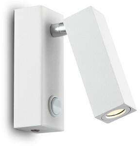 Nástěnné svítidlo Ideal lux 142258 PAGE AP1 SQUARE BIANCO 1xLED 3W / 210lm 3000K bílá