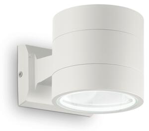 Exteriérové ​​nástěnné svítidlo Ideal lux 144283 SNIF ROUND AP1 BIANCO 1xG9 40W bílá IP54