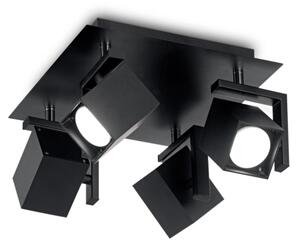 Stropní svítidlo Ideal lux 156712 MOUSE PL4 NERO 4xGU10 50W černá