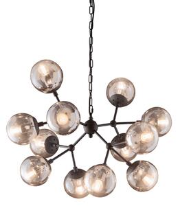 Závěsné svítidlo Ideal lux 162201 Kepler SP12 12xE27 40W černá
