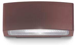 Exteriérové ​​nástěnné svítidlo Ideal lux 163536 ANDROMEDA AP1 COFFEE 1xE27 60W kávová IP55