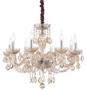 Závěsné svítidlo / Luster Ideal lux 166889 ROSE SP8 8xE14 40W chrom