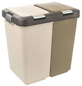 Dust Odpadkový koš na tříděný odpad 2x10 l ORION 731259