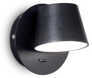 Nástěnné svítidlo Ideal lux 167121 GIM AP1 NERO 30xLED 6W / 530lm 3000K černá