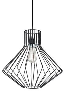 Závěsné svítidlo Ideal lux 167497 Ampolla-4 SP1 NERO 1xE27 60W černá