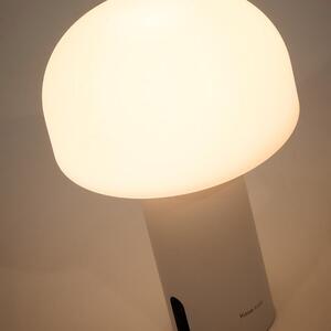 Bílá zahradní LED lampa Kave Home Macar