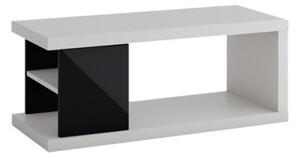 Konferenční stolek PRIMO - bílý / černý
