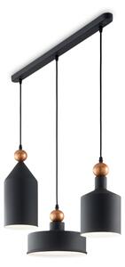 Závěsné svítidlo Ideal lux 194677 TRIADE SP3 3xE27 42W černá