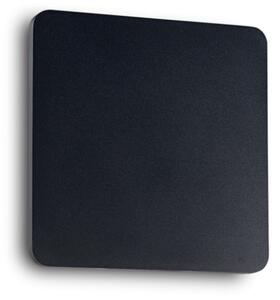 Nástěnné svítidlo Ideal lux 195766 COVER AP1 SQUARE SMALL NERO 1xLED 9W / 943lm 3000K černá