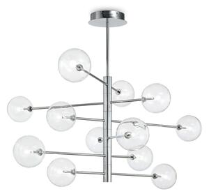 Závěsné svítidlo Ideal lux 200118 EQUINOXE SP12 CROMO 12xG4 2W chrom