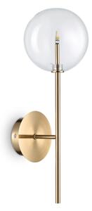 Nástěnné svítidlo Ideal lux 200149 EQUINOXE AP1 Otto ANTICO 1xG4 2W stará mosaz