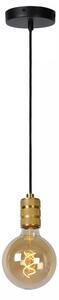 LUCIDE Závěsné svítidlo JOVA průměr 4,6 cm - 1xE27 - Brass