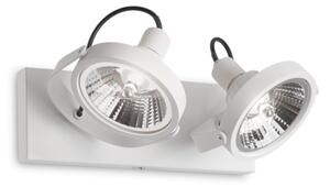 Stropní svítidlo Ideal lux 200200 Glimt PL2 BIANCO 2xGU10 50W bílá