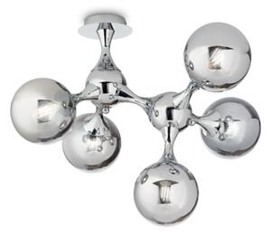 Stropní svítidlo Ideal lux 200484 nodi CROMO PL5 5xE14 40W