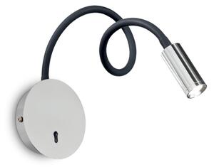 Nástěnné svítidlo Ideal lux 203188 FOCUS-2 AP1 CROMO 1xLED 3W / 130lm 3000K chrom