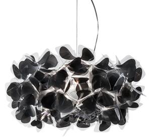 Závěsná svítidlo Slamp, Clizia Mama Non Mama, stmívatelné, Černá, Obývací pokoj, Plast, Design