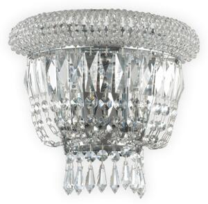 Nástěnné svítidlo Ideal lux 207155 DUBAI AP2 CROMO 2xE14 40W chrom