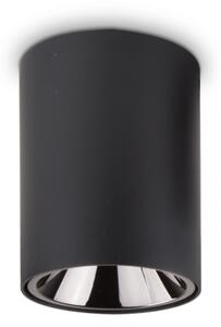 Stropní svítidlo Ideal lux 205984 NITRO ROUND NERO 1xLED 15W / 1350LMT 3000K černá