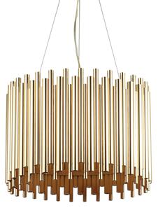 Závěsné svítidlo Ideal lux 208817 PAN SP5 5xE27 60W zlato
