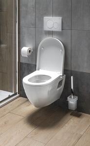 Aqualine NERA závěsná WC mísa, 35, 5x50 cm, bílá NS952