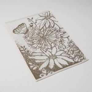 Kuchyňský ručník Veba ZARA Luční kvítí světlá khaki Velikost: 35x50 cm
