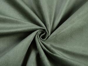 Biante Obdélníkový ubrus/imitace broušené kůže Alcantara ALC-001 Olivově zelený 50x100 cm