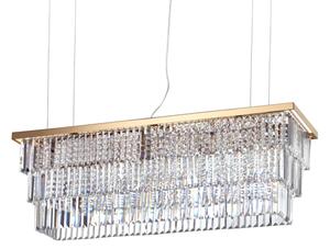 Závěsné svítidlo Ideal lux 213583 MARTINEZ SP8 ORO 8xE14 40W zlato