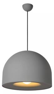 LUCIDE Závěsné svítidlo AKRON průměr 50 cm - 1xE27 - Grey